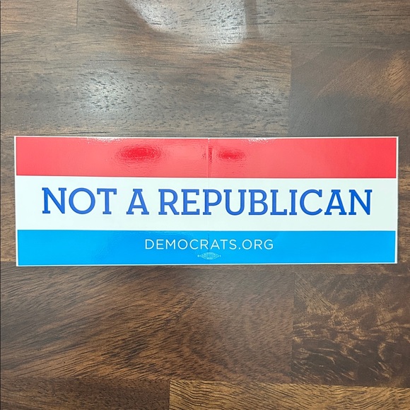 Red, White, and Blue Bumper Sticker - Picture 1 of 1